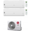 condizionatore lg libero smart wifi r32 dual split inverter 90009000 btu mu2r17