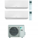 condizionatore daikin perfera wall dual split 1200012000 btu wi fi inverter r32 2mxm68n