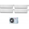 CONDIZIONATORE TOSHIBA QUADRI SPLIT SEIYA 7000+7000+15000+18000 BTU INVERTER RAS-4M27U2AVG-E A++