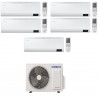 CONDIZIONATORE SAMSUNG PENTA SPLIT CEBU 9000+9000+9000+9000+24000 BTU WIFI INVERTER AJ100TXJ5KG A++