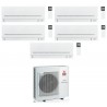 CONDIZIONATORE MITSUBISHI PENTA SPLIT MSZ-AP 7000+9000+9000+9000+9000 BTU WIFI INVERTER MXZ-5F102VF A++