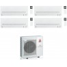 CONDIZIONATORE MITSUBISHI QUADRI SPLIT MSZ-AP 7000+12000+12000+12000 BTU WIFI INVERTER MXZ-4F80VF3 A++