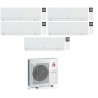 CONDIZIONATORE MITSUBISHI PENTA SPLIT KIRIGAMINE ZEN BIANCO 7000+9000+12000+12000+15000 BTU WIFI INVERTER MXZ-5F102VF A++