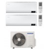 Condizionatore Samsung Cebu dual split 12000+18000 BTU Inverter wifi R32 AJ068TXJ3KG A++