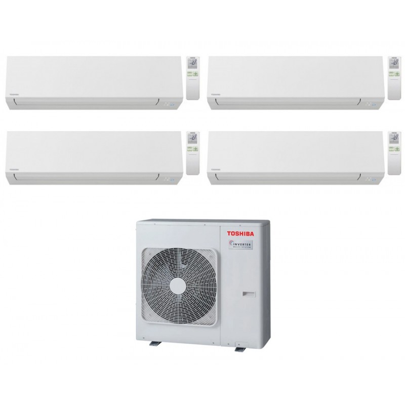 condizionatore toshiba quadri split shorai edge 7000120001500015000 btu wifi inverter ras 4m27u2avg