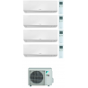 CONDIZIONATORE DAIKIN QUADRI SPLIT PERFERA WALL 5000+7000+12000+18000 BTU WIFI INVERTER 4MXM80N A+++