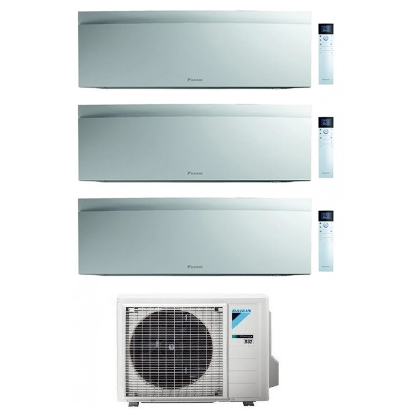 condizionatore daikin trial split emura 70001200018000 btu bianco wifi inverter 3mxm68n