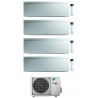 CONDIZIONATORE DAIKIN QUADRI SPLIT EMURA 7000+7000+15000+15000 BTU BIANCO WIFI INVERTER 4MXM80N A+++