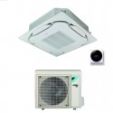 condizionatore daikin cassetta a 4 vie round flow 24000 btu monosplit inverter fcag71b con comando a filo e griglia a