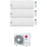 LG LIBERO SMART CONDIZIONATORE WIFI R32 TRIAL SPLIT INVERTER 7000+7000+7000 BTU MU3R21 A+++