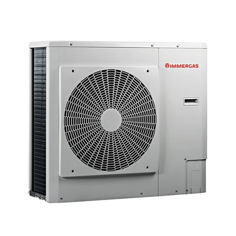 pompa di calore immergas audax 6 3027809 6 kw mini chiller gas r 410a monofase con modulo idronico a