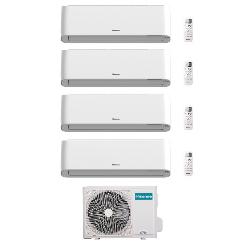 condizionatore hisense quadri split energy pro plus 12000120001200012000 btu wifi inverter 4amw105u4raa a