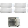 CONDIZIONATORE DAIKIN QUADRI SPLIT PERFERA ALL SEASONS 5000+5000+12000+12000 BTU WIFI INVERTER 4MXM68A A+++