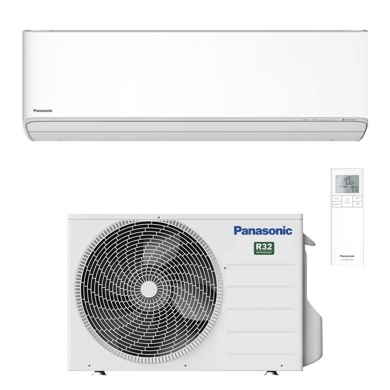 condizionatore panasonic etherea bianco 9000 btu wi fi monosplit inverter r32 cs tz25zkew a