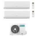 condizionatore hisense dual split ecosense 70007000 btu wifi inverter 2amw35u4rgc