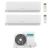 CONDIZIONATORE HISENSE DUAL SPLIT ECOSENSE 7000+9000 BTU WIFI INVERTER 2AMW35U4RGC A++