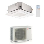 CONDIZIONATORE MITSUBISHI CASSETTA A 4 VIE 18000 BTU MONOSPLIT INVERTER SLZ-M50FA A++