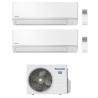 CONDIZIONATORE PANASONIC DUAL SPLIT TZ SUPER COMPATTA 7000+7000 BTU WIFI INVERTER CU-2Z35TBE A+++