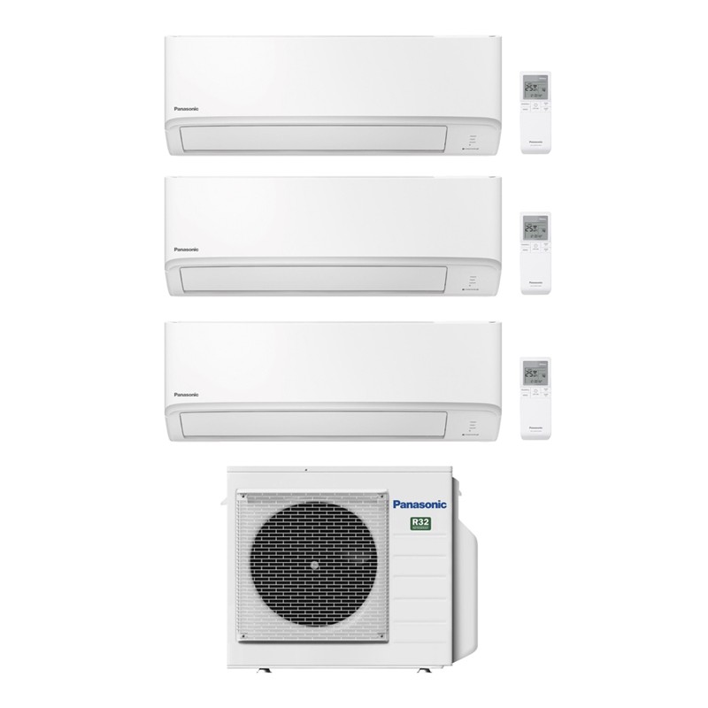 condizionatore panasonic trial split tz super compatta 700070007000 btu wifi inverter cu 3z52tbe