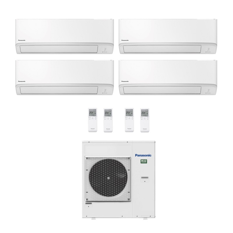 condizionatore panasonic quadri split tz super compatta 7000700070007000 btu wifi inverter cu 4z68tbe