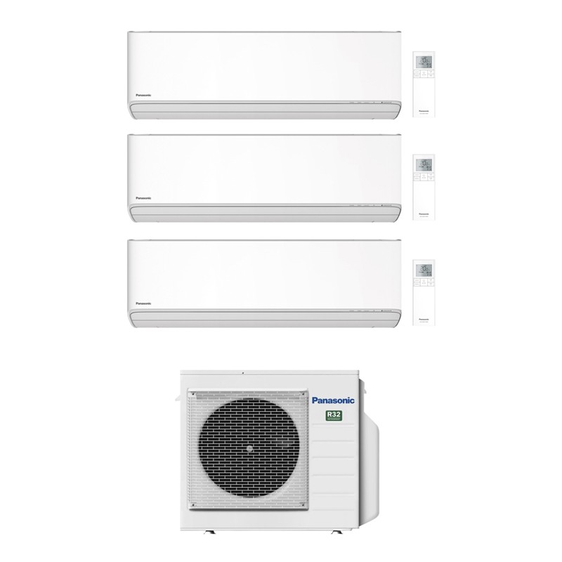 condizionatore panasonic trial split etherea bianco 700070007000 btu wifi inverter cu 3z52tbe