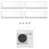 CONDIZIONATORE PANASONIC QUADRI SPLIT ETHEREA BIANCO 7000+7000+7000+7000 BTU WIFI INVERTER CU-4Z68TBE A++