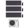 CONDIZIONATORE PANASONIC TRIAL SPLIT ETHEREA GRAFITE 7000+7000+7000 BTU WIFI INVERTER CU-3Z52TBE A+++