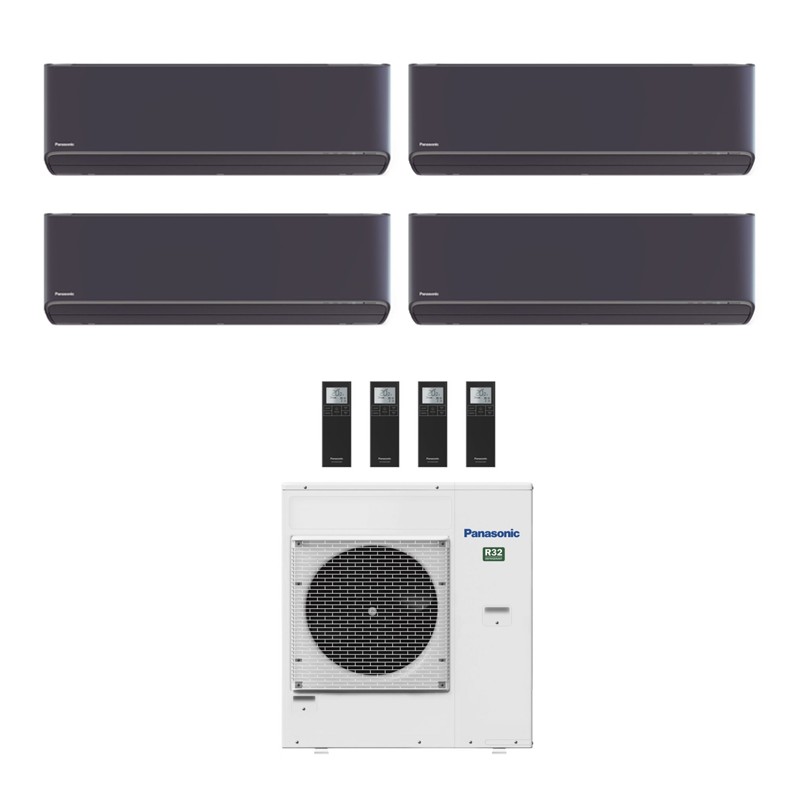 condizionatore panasonic quadri split etherea grafite 7000700070007000 btu wifi inverter cu 4z68tbe