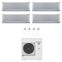 condizionatore panasonic quadri split etherea silver 7000700070007000 btu wifi inverter cu 4z68tbe