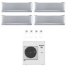 CONDIZIONATORE PANASONIC QUADRI SPLIT ETHEREA SILVER 7000+7000+7000+9000 BTU WIFI INVERTER CU-4Z68TBE A++