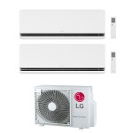 CONDIZIONATORE LG DUAL SPLIT DUALCOOL PREMIUM 9000+9000 BTU WIFI INVERTER MU2R15 A+++