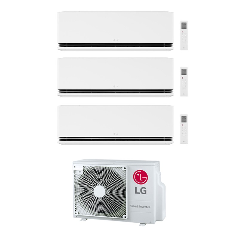 condizionatore lg trial split dualcool premium 900090009000 btu wifi inverter mu3r19