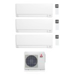 CONDIZIONATORE MITSUBISHI TRIAL SPLIT MSZ-AY 5000+5000+12000 BTU WIFI INVERTER MXZ-3F54VF4 A+++