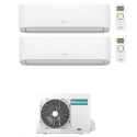 condizionatore hisense dual split hi comfort 900018000 btu wifi inverter 4amw81u4rjc a