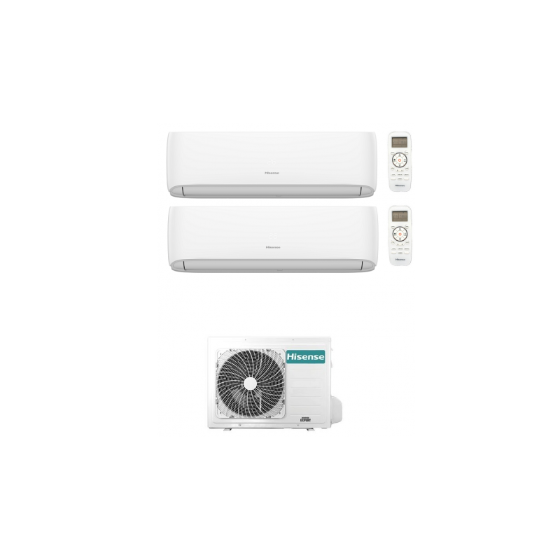 condizionatore hisense dual split hi comfort 900018000 btu wifi inverter 4amw81u4rjc a