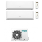 CONDIZIONATORE HISENSE DUAL SPLIT HI-COMFORT 12000+18000 BTU WIFI INVERTER 4AMW105U4RAA A++