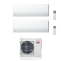 prodotto outlet condizionatore mitsubishi dual split msz bt 900012000 btu wifi mxz 2f42vf a cod99