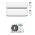 prodotto outlet condizionatore hisense dual split hi comfort 90009000 btu wifi 2amw52u4rxc a cod104