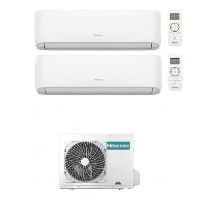 prodotto outlet condizionatore hisense dual split hi comfort 900012000 btu wifi 2amw52u4rxc a cod104