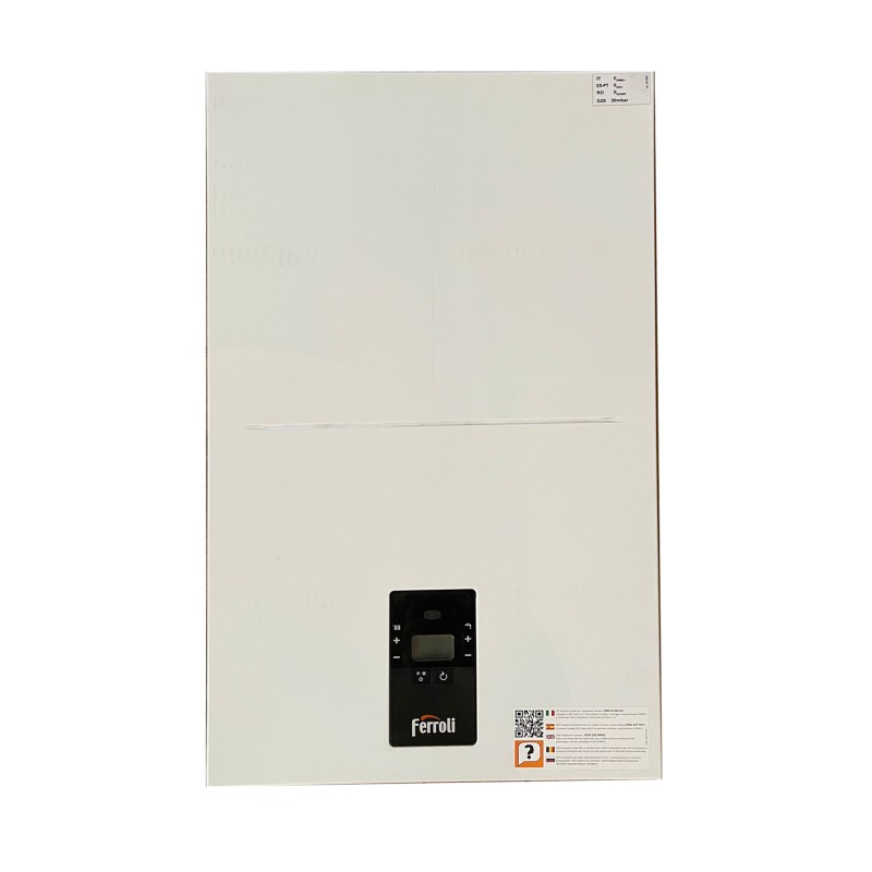 prodotto outlet caldaia a condensazione ferroli bluehelix alpha 24c kw metanogpl kit fumi omaggio cod107