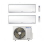 PRODOTTO OUTLET CONDIZIONATORE SAMSUNG DUAL SPLIT SERIE P PLUS 12000+12000 BTU AJ050MCJ R410 A++