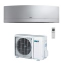 condizionatore daikin emura silver 9000 btu wi fi monosplit inverter r32 ftxj25ms a