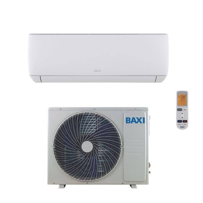 condizionatore baxi astra 9000 btu monosplit inverter r32 jsgnw 25 a