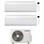 CONDIZIONATORE SAMSUNG DUAL SPLIT WINDFREE ELITE S2 9000+12000 BTU WIFI INVERTER AJ040TXJ2KG/EU A+++