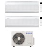 CONDIZIONATORE SAMSUNG DUAL SPLIT WINDFREE AVANT S2 7000+7000 BTU WIFI INVERTER AJ040TXJ2KG/EU A+++