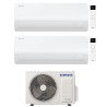 CONDIZIONATORE SAMSUNG DUAL SPLIT CEBU S2 9000+9000 BTU WIFI INVERTER AJ050TXJ2KG/EU A+++