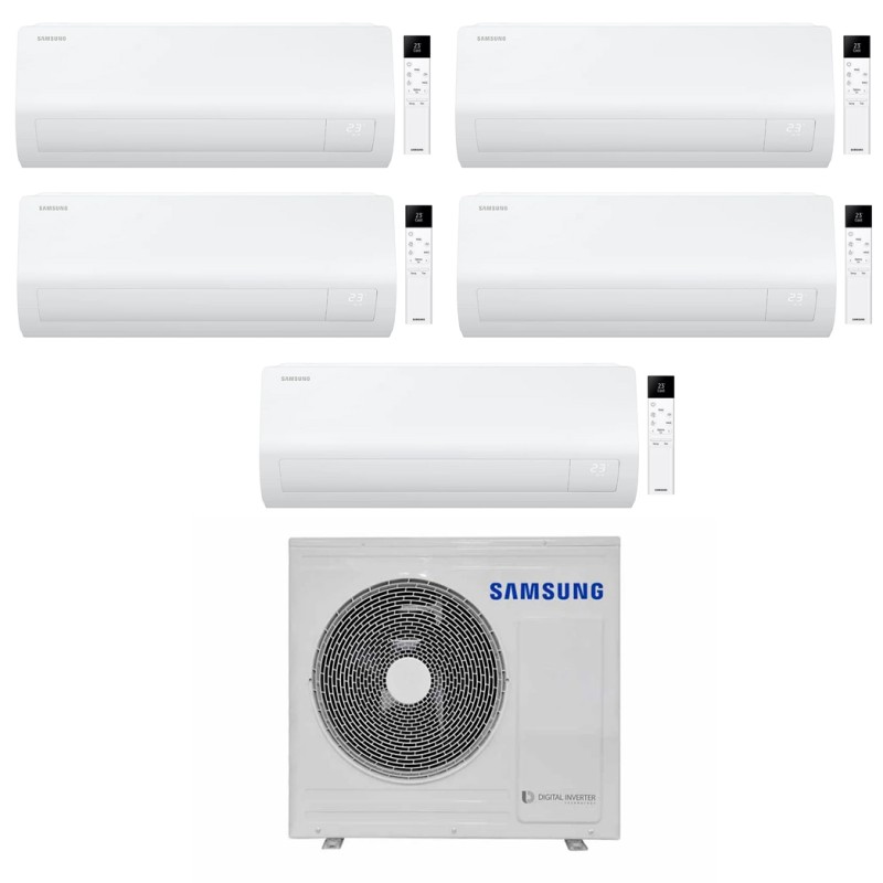 condizionatore samsung penta split cebu s2 70007000700070007000 btu wifi inverter aj100txj5kg eu