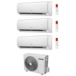 CONDIZIONATORE FERROLI TRIAL SPLIT GIADA M 9000+9000+12000 BTU WIFI INVERTER ESTERNA 27-3 A++