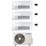 CONDIZIONATORE SAMSUNG TRIAL SPLIT CASSETTA A 1 VIA WINDFREE 9000+9000+9000 BTU INVERTER AJ052TXJ3KG/EU A+++