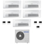 CONDIZIONATORE SAMSUNG PENTA SPLIT CASSETTA A 1 VIA WINDFREE 9000+12000+12000+12000+12000 BTU INVERTER AJ100TXJ5KG/EU A++